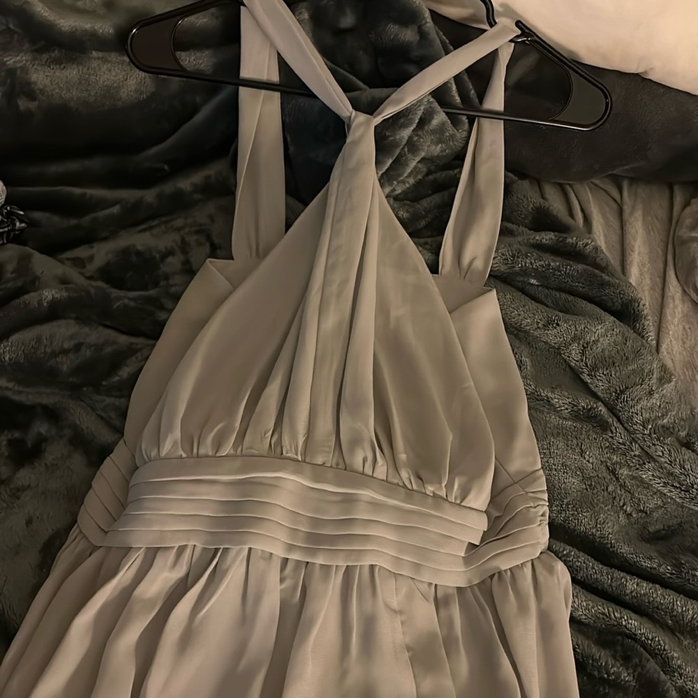 Long Maxi Gray Dress